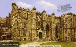 The Castle, University College c.1955, Durham