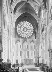 The Cathedral Choir, East 1892, Durham
