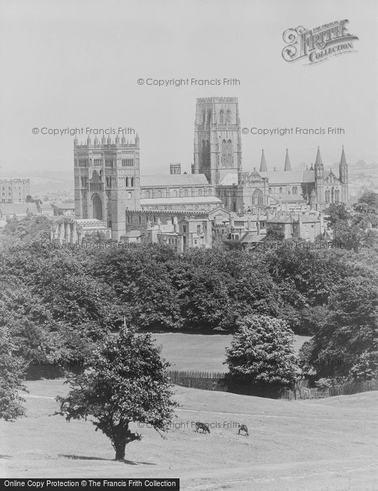 Photo of Durham, The Cathedral From Observatory Hill 1918
