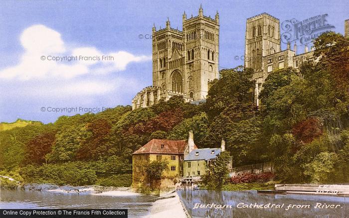 Photo of Durham, The Cathedral From The River Wear 1892