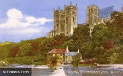 The Cathedral From The River Wear 1892, Durham