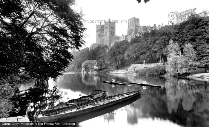 Photo of Durham, The Cathedral From The River Wear 1921