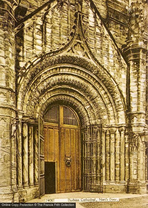 Photo of Durham, The Cathedral, North Door 1923
