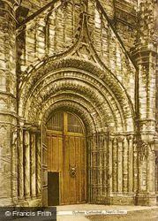 The Cathedral, North Door 1923, Durham