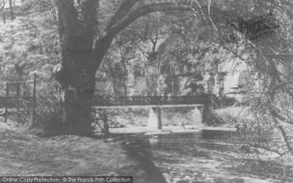 Photo of Durham, Toll Bridge From Finchale Priory c.1955