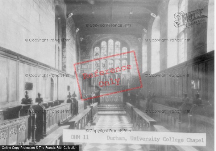 Photo of Durham, University College Chapel c.1955