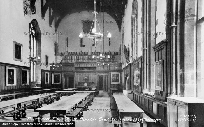 Photo of Durham, University College Hall c.1955