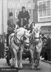 Vaux Horses In Silver Street 1977, Durham