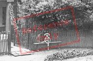 Young Boy On Bench 1914, Durham
