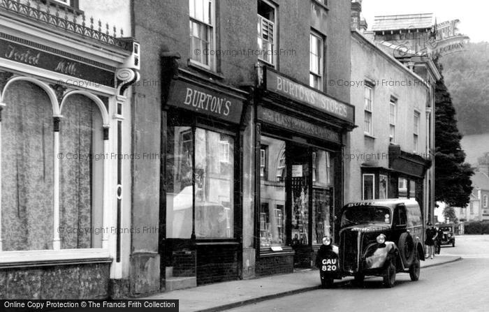 Photo of Dursley, Burton's Stores, Parsonage Street c.1947