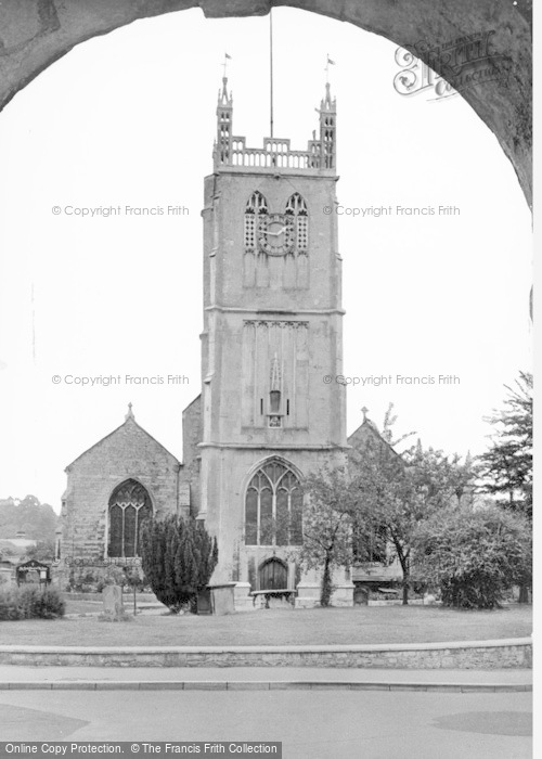 Photo of Dursley, Church From Town Hall c.1935