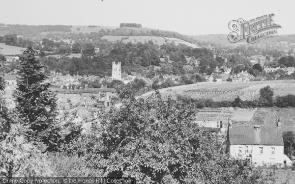 Photo of Dursley, From Hill Road c.1960