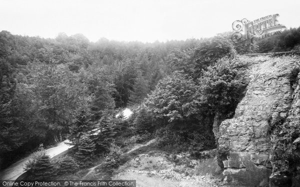 Photo of Dursley, Quarry And Roadway Up Stinchcombe Hill 1904