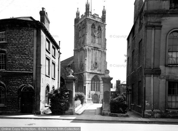 Photo of Dursley, St James the Great Church c1955