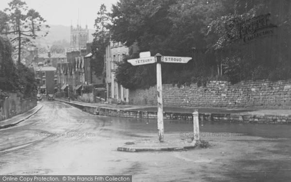 Photo of Dursley, View From Tetbury Road  c.1947