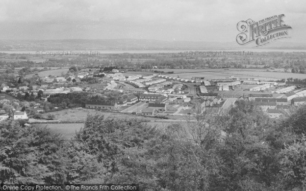 Photo of Dursley, Woodfield From Stinchcombe Hill c.1960
