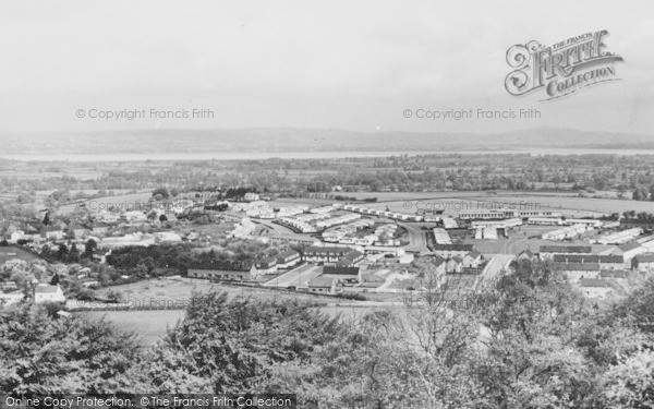Photo of Dursley, Woodfield From Stinchcombe Hill c.1960