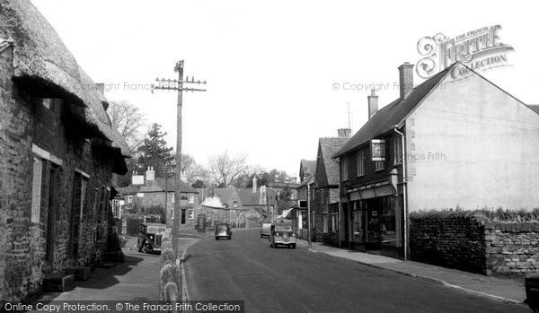 Photo of Duston, Main Road c.1955