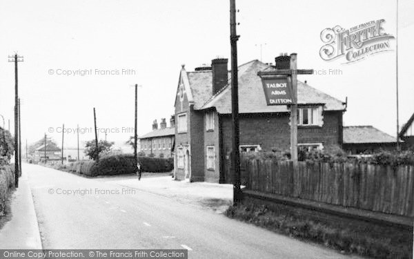 Photo of Dutton, The Talbot Arms c.1960
