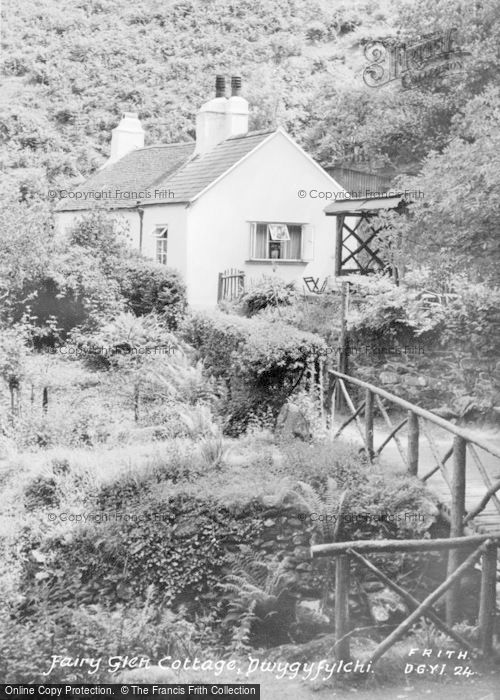 Photo of Dwygyfylchi, Fairy Glen Cottage c.1955