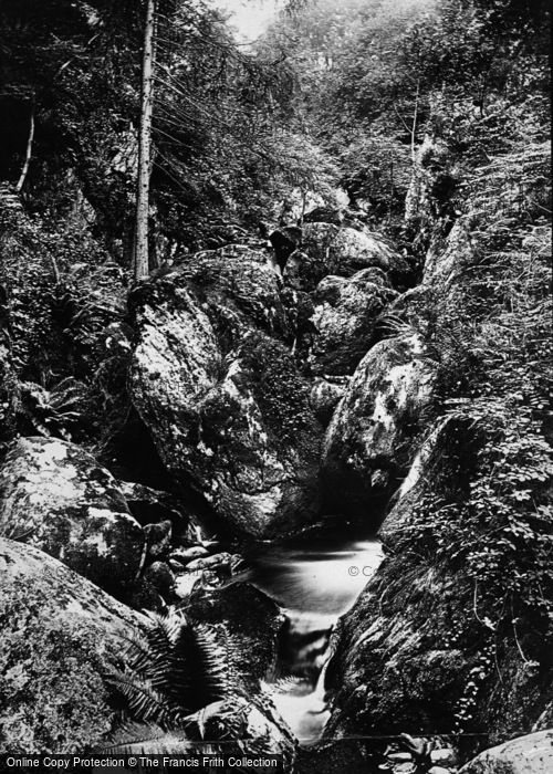 Photo of Dwygyfylchi, Fairy Glen Gorge 1891