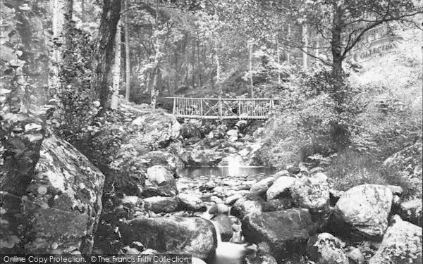 Photo of Dwygyfylchi, Fairy Glen, The Bridge 1887