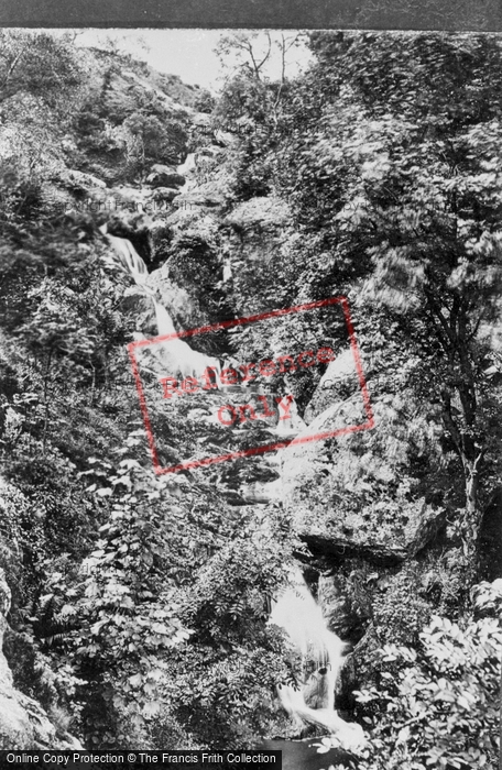 Photo of Dwygyfylchi, Fairy Glen, The Cascade 1887