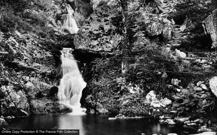 Photo of Dwygyfylchi, Fairy Glen Waterfall 1891
