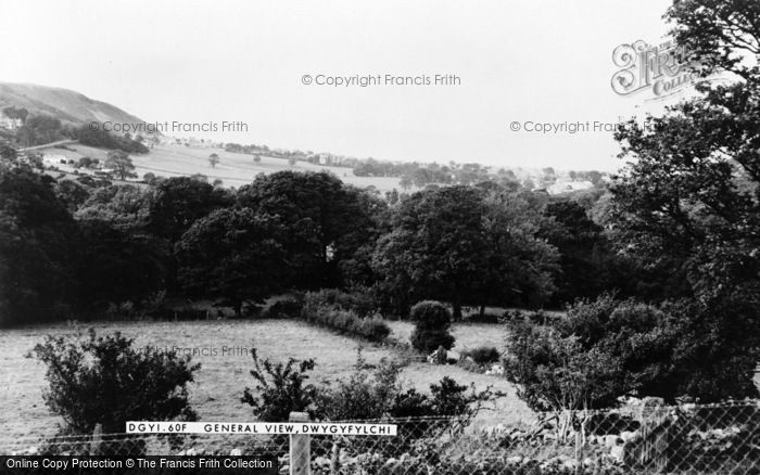 Photo of Dwygyfylchi, General View c.1955