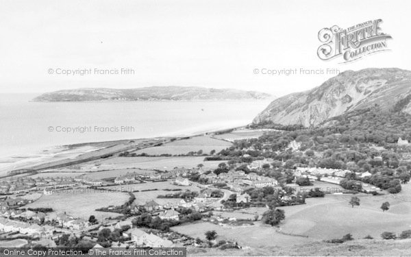 Photo of Dwygyfylchi, General View c.1960