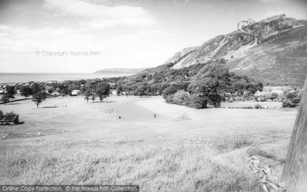 Photo of Dwygyfylchi, Golf Links c.1960