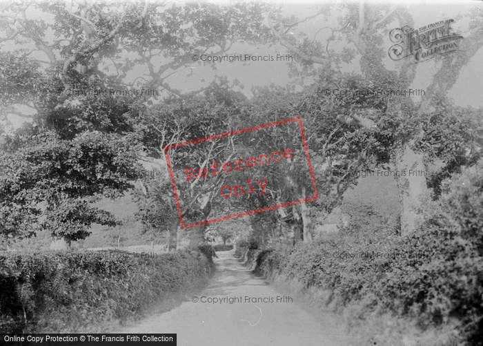 Photo of Dwygyfylchi, Love Lane 1892