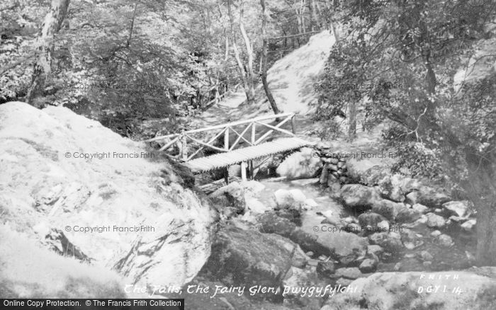 Photo of Dwygyfylchi, The Falls, Fairy Glen c.1955