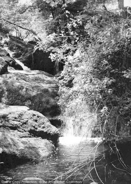 Photo of Dwygyfylchi, The Falls, The Fairy Glen c.1955