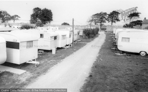 Photo of Dwygyfylchi, The Gardens Caravan Site c.1960