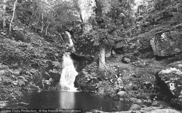 Photo of Dwygyfylchi, Upper Falls, Fairy Glen c.1955