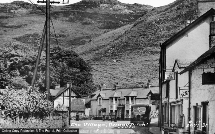 Photo of Dwygyfylchi, Village c.1955