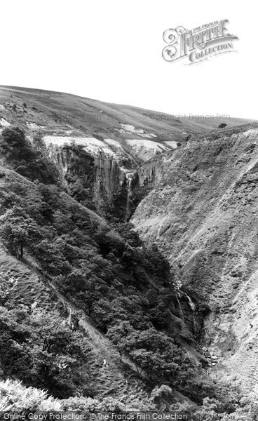 Photo of Dylife, Pennant Falls c.1955