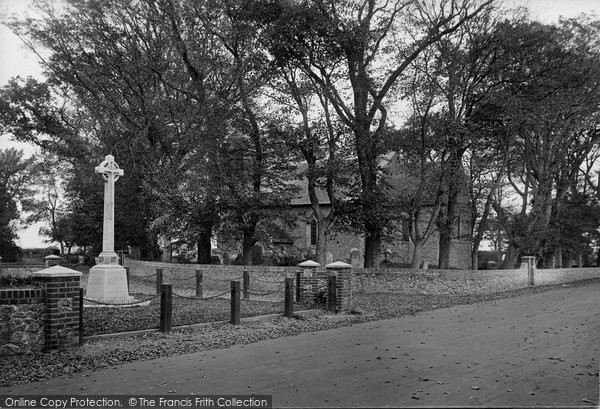 Photo of Dymchurch, Church And War Memorial 1921