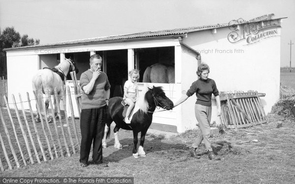 Photo of Dymchurch, Eastpleet Riding Stables c.1960