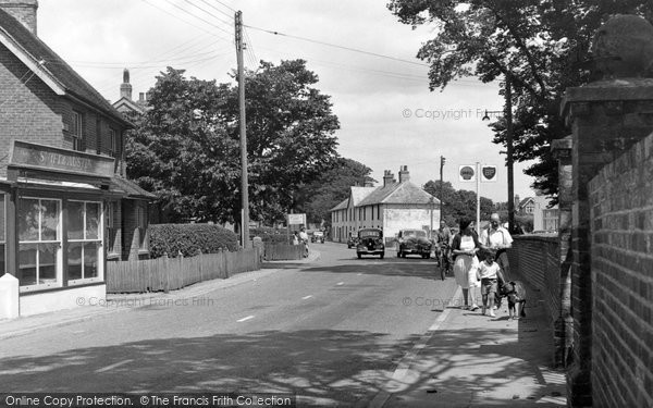 Photo of Dymchurch, High Street c.1955