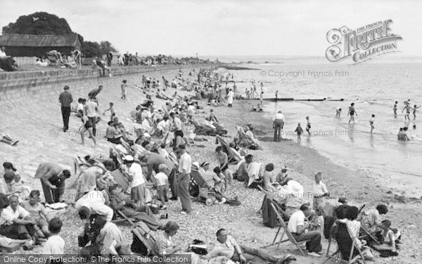 Photo of Dymchurch, The Beach c.1955