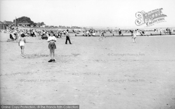 Photo of Dymchurch, The Sands c.1955
