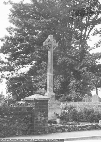 Photo of Dymchurch, War Memorial c.1955