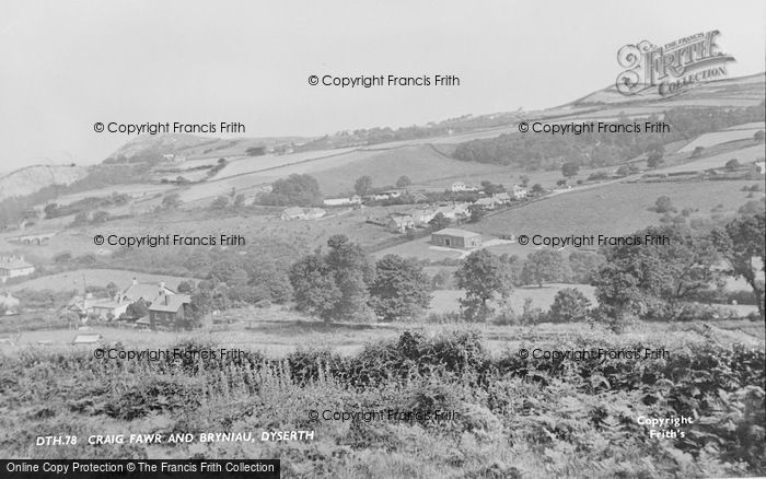 Photo of Dyserth, Craig Fawr And Bryniau c.1955