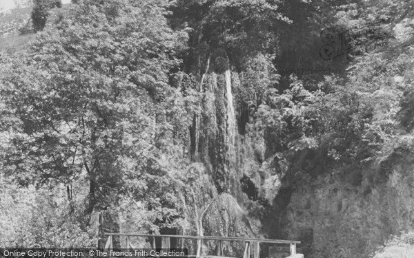 Photo of Dyserth, Entrance To Falls c.1955