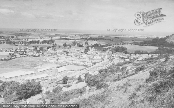 Photo of Dyserth, From Foel Hiraddug c.1960