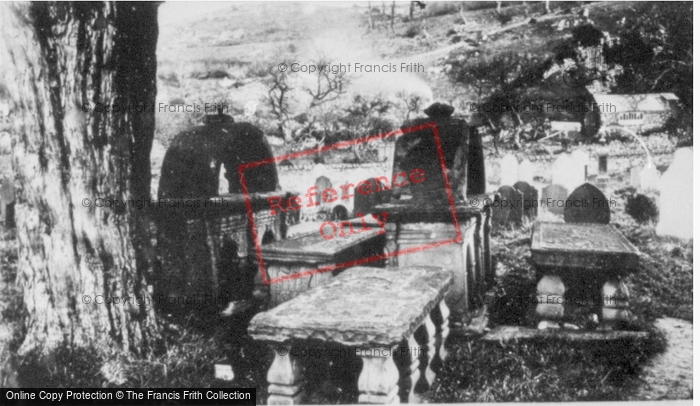 Photo of Dyserth, Old Tombs c.1935