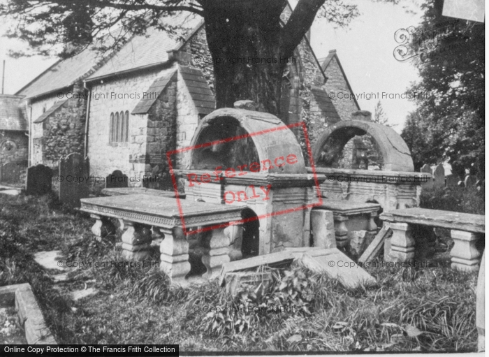 Photo of Dyserth, Old Tombs c.1935