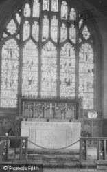 The Jesse Window, Parish Church c.1950, Dyserth